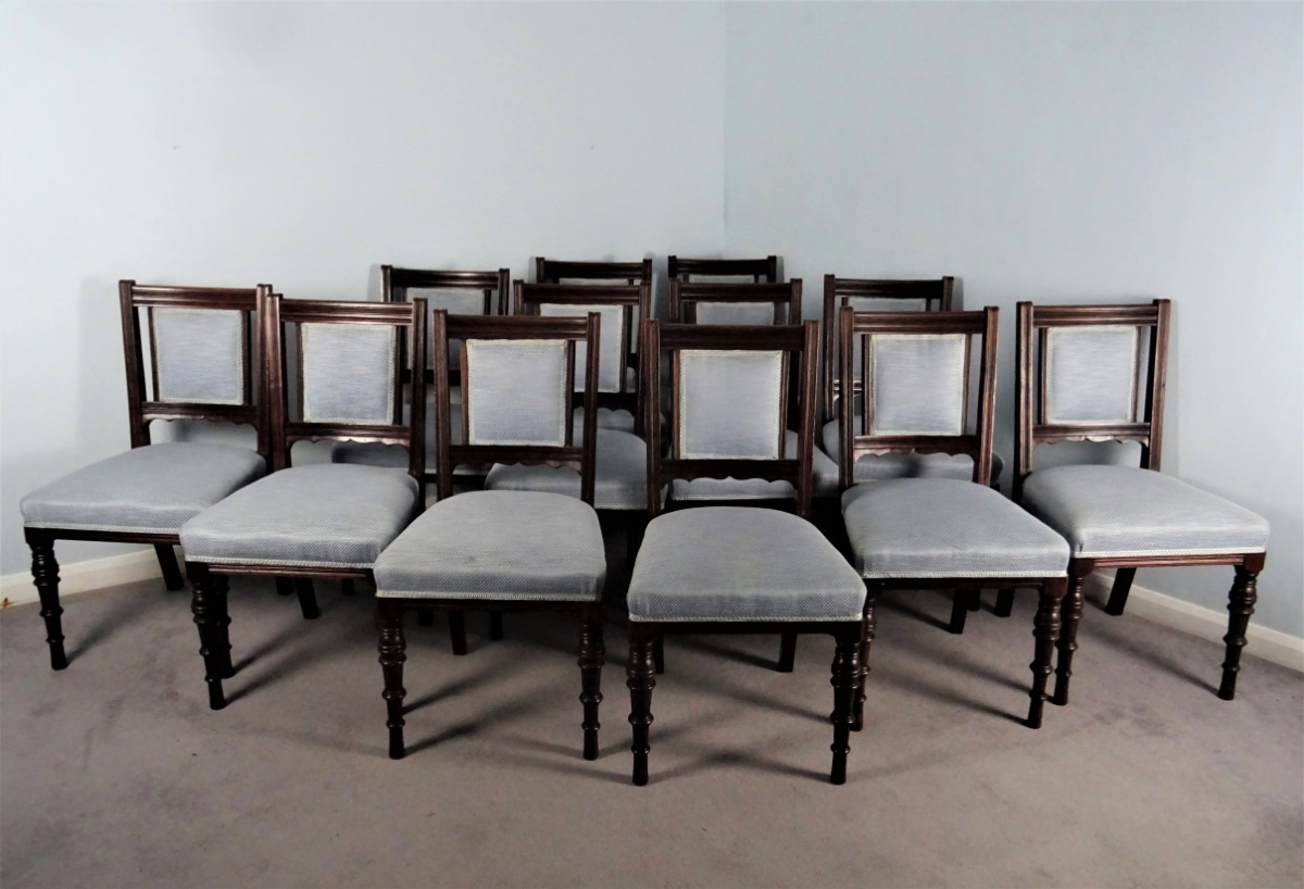 A Superb Set Of 12 Maple and Co. London Mahogany Dining Chairs (8).JPG